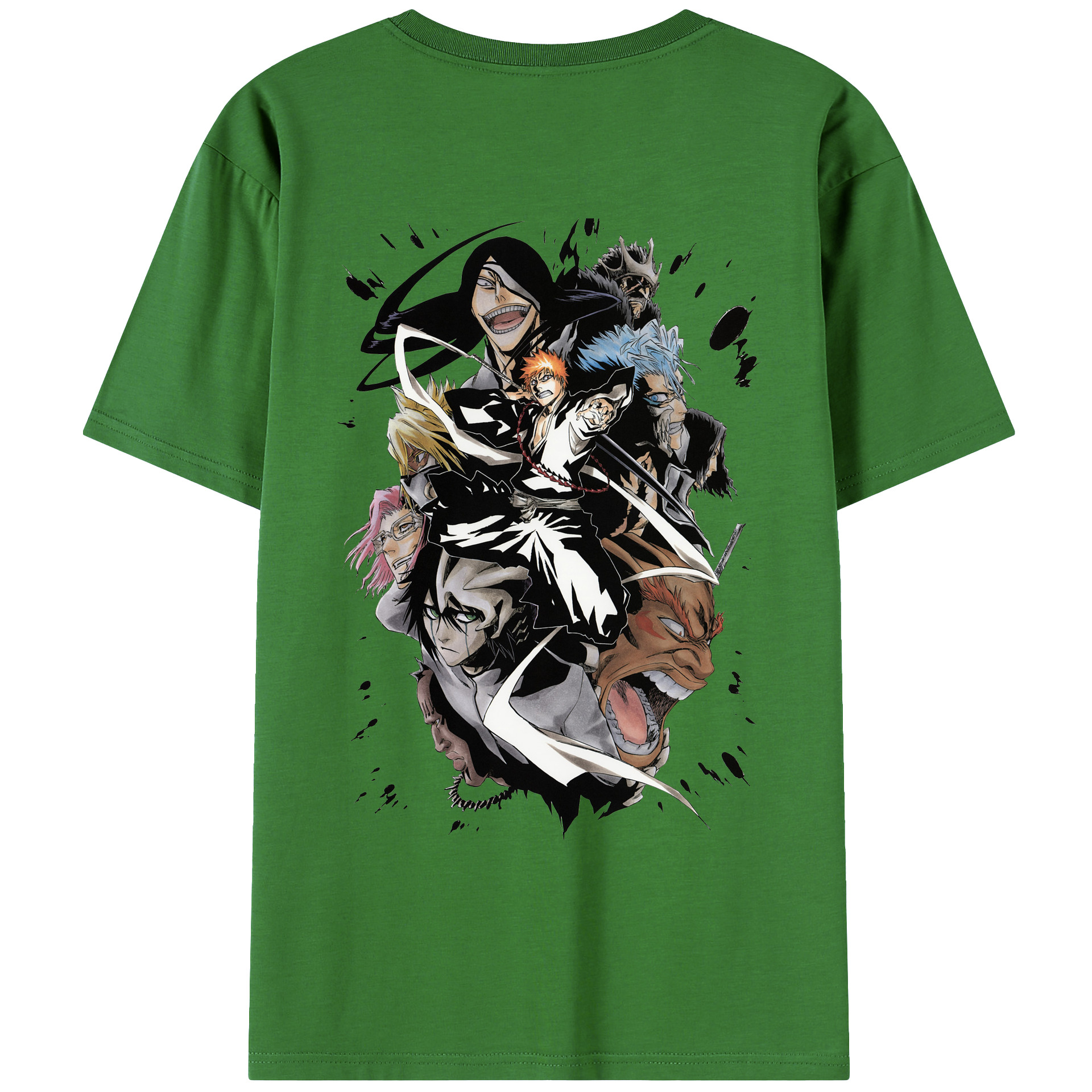 （画像用） ブリーチ 黒崎一護（くろさき いちご）BLEACH Kurosaki Ichigo レディース半袖Tシャツ(バックプリント)